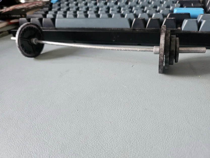 Mô hình tạ đòn Powerlifting thu nhỏ tỷ lệ 1:10 cực chất cho Gymer - Image 2