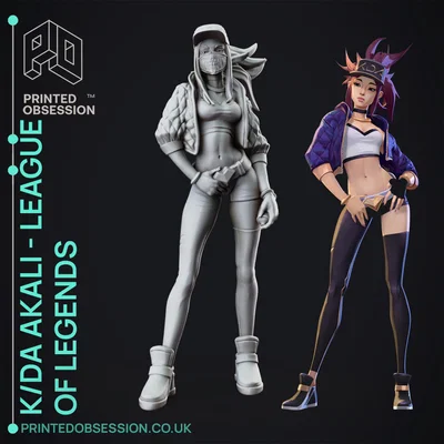 Mô hình KDA Akali - League of Legends - Kích thước 30 cm