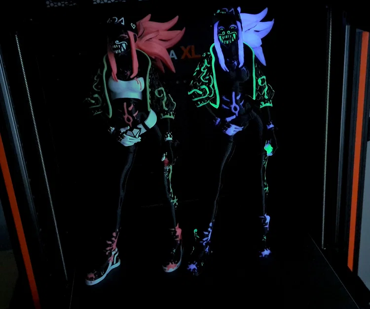 Akali K/DA multicolour remix - Image 3