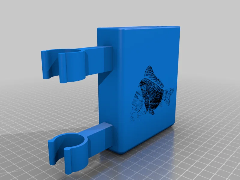 Giá đỡ điện thoại gắn ghế câu cá in 3D tiện dụng - Image 3