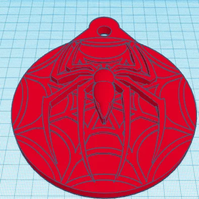Móc khóa SpiderMan - Phụ kiện in 3D siêu đẹp cho fan siêu anh hùng