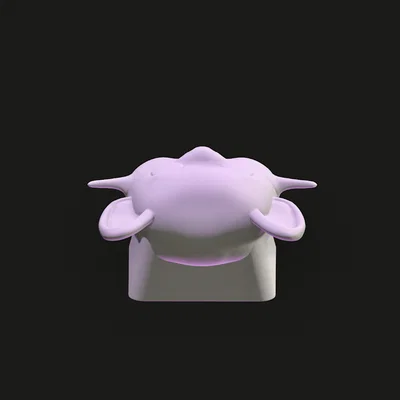 Keycap Rattata Nº0019 - Phụ Kiện Bàn Phím Cơ Pokémon Cực Độc