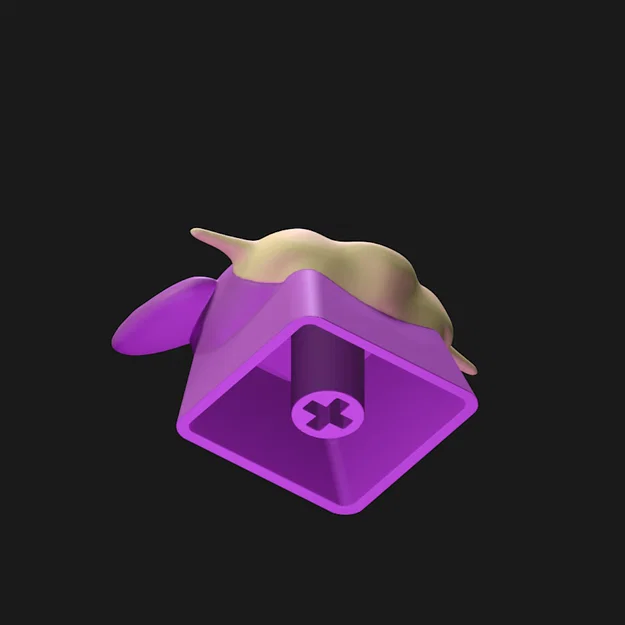 Keycap Rattata Nº0019 - Phụ Kiện Bàn Phím Cơ Pokémon Cực Độc - Image 8