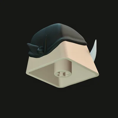 Keycap Whitebeard Râu Trắng One Piece In 3D Độc Đáo