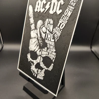 ACDC Highway to Hell Hueforge