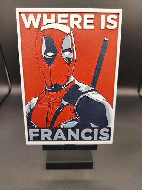 Deadpool Hueforge - Image 1