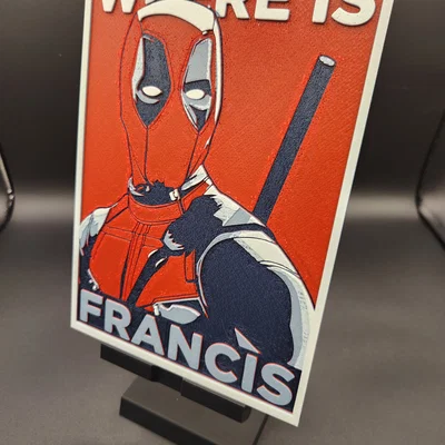 Deadpool Hueforge