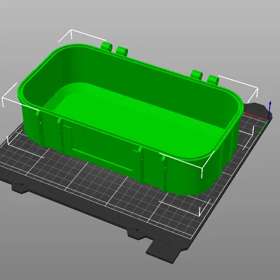 Hộp đựng đồ đa năng in 3D nhỏ gọn bền bỉ