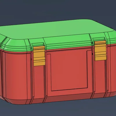 Hộp đựng đồ đa năng cỡ lớn (Storage Box Big) in 3D tiện dụng