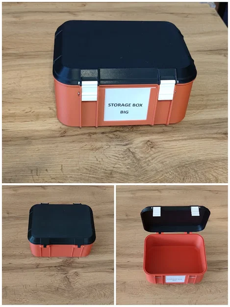 Hộp đựng đồ đa năng cỡ lớn (Storage Box Big) in 3D tiện dụng - Image 2