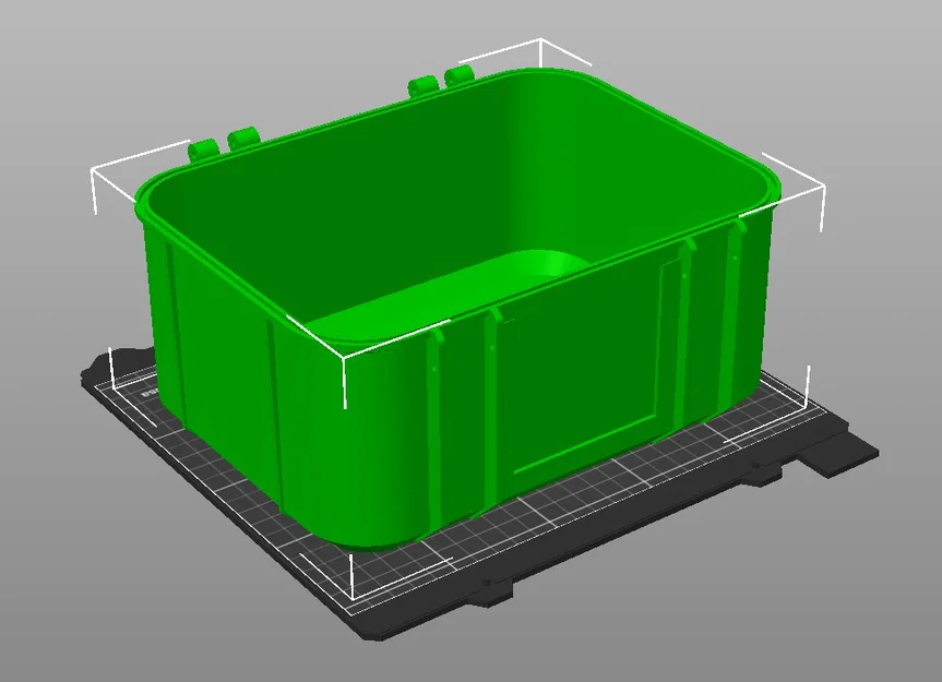 Hộp đựng đồ đa năng cỡ lớn (Storage Box Big) in 3D tiện dụng - Image 5