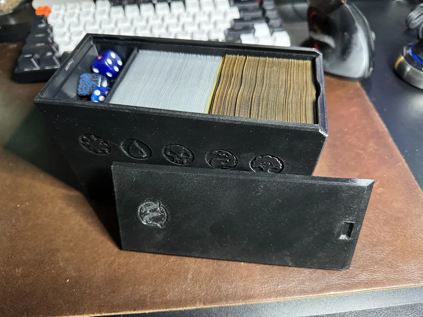 Hộp Đựng Bài Magic the Gathering (MTG) 2 Bộ Deck - Hỗ Trợ In 3D - Image 1