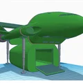 Mô hình 3D Thunderbird 2 (1965) - Vận tải cơ huyền thoại - Thumbnail 4