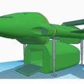 Mô hình 3D Thunderbird 2 (1965) - Vận tải cơ huyền thoại - Thumbnail 5