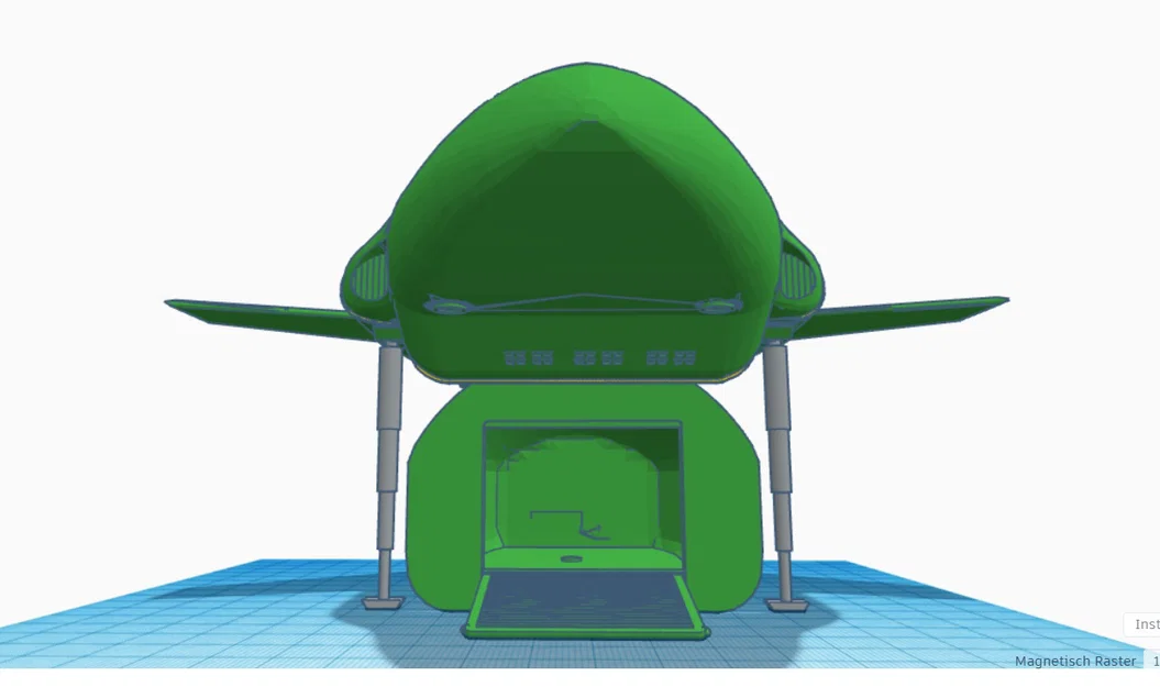 Mô hình 3D Thunderbird 2 (1965) - Vận tải cơ huyền thoại - Image 6