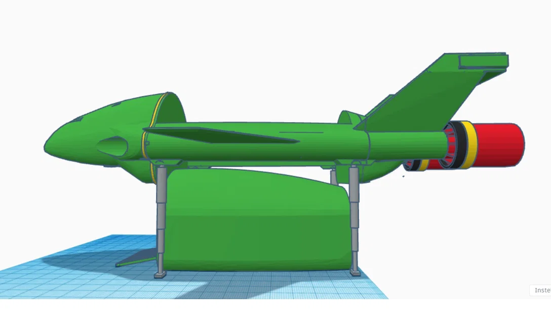Mô hình 3D Thunderbird 2 (1965) - Vận tải cơ huyền thoại - Image 7