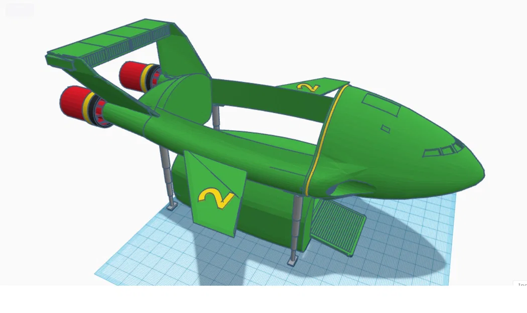 Mô hình 3D Thunderbird 2 (1965) - Vận tải cơ huyền thoại - Image 8