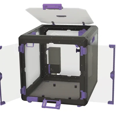 Original Prusa Enclosure với các tuỳ chọn (Options)