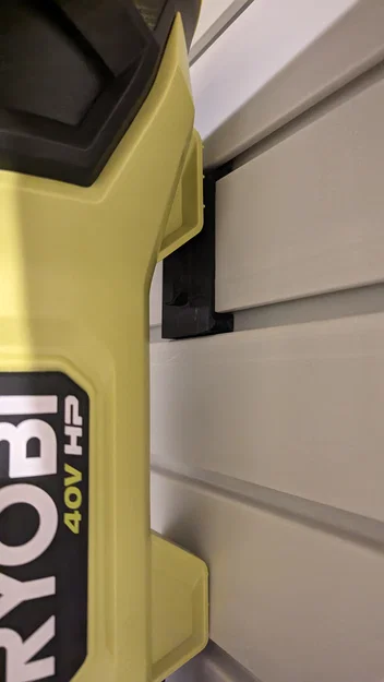 Mount Slatwall cho máy thổi lá & pin Ryobi 40V - Image 2