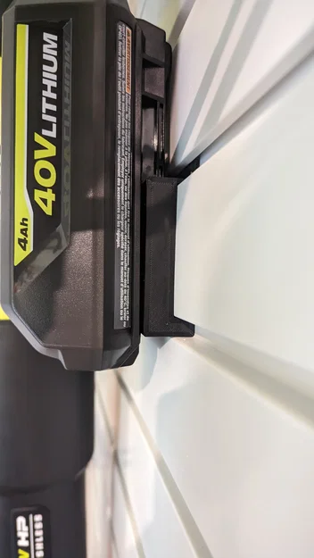 Mount Slatwall cho máy thổi lá & pin Ryobi 40V - Image 3