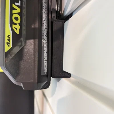 Mount Slatwall cho máy thổi lá & pin Ryobi 40V