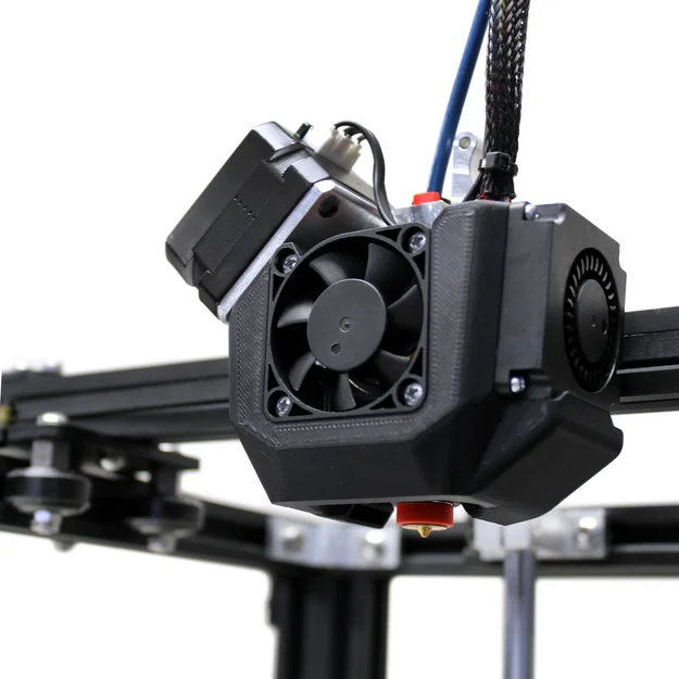 Bộ Fan Shroud & Khung gắn Micro Swiss NG REVO cho Ender 5/Pro/Plus - Image 1