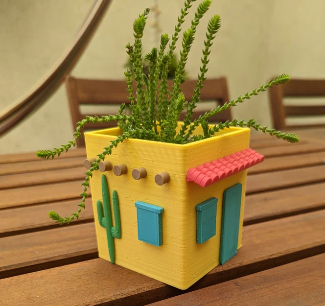 Chậu trồng dạng casita tùy biến cho xương rồng/sen đá - Image 4