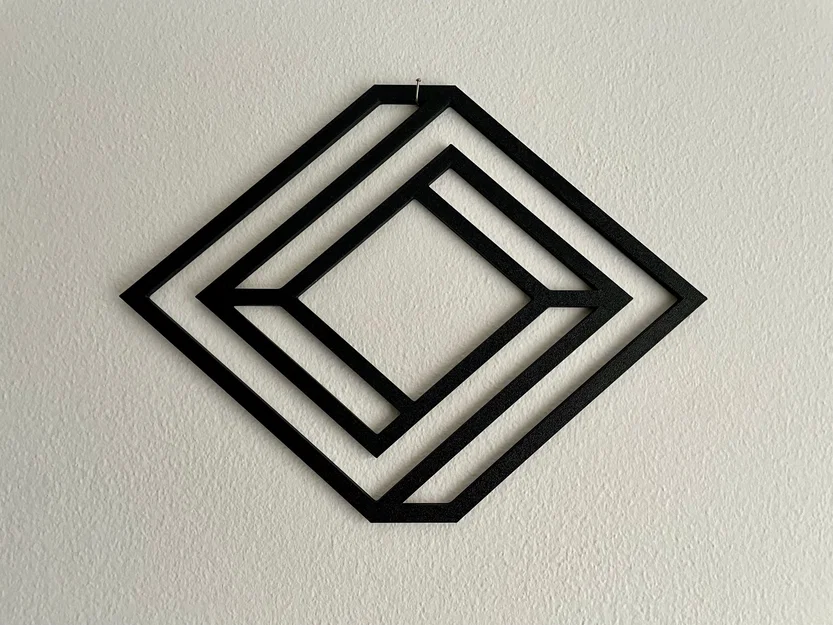Mẫu trang trí treo tường hình học Geometric Form Decoration - Image 1