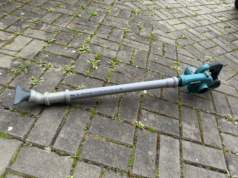 Adapter & nozzle Makita DUB186 sang ống thoát nước 40mm - Image 2
