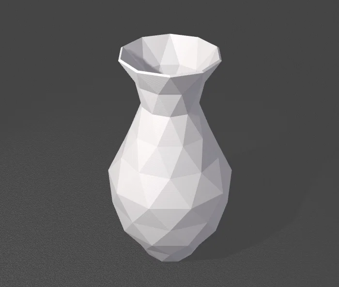 Mẫu lọ hoa Tiny Polygon Vase trang trí bàn làm việc đẹp mắt - Image 1