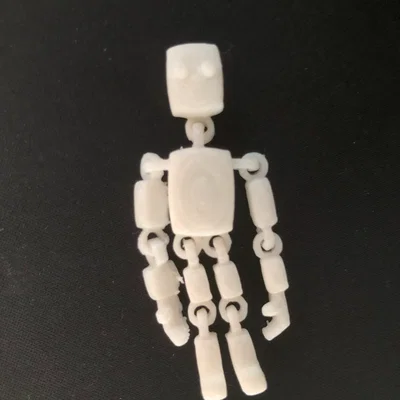 Mô hình Robot Linh Hoạt Flexi Articulated Robot Man (In 3D)