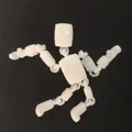 Mô hình Robot Linh Hoạt Flexi Articulated Robot Man (In 3D) - Thumbnail 2