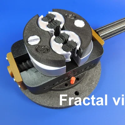 Fractal vise (ê-tô fractal) in 3D cho chi tiết nhỏ
