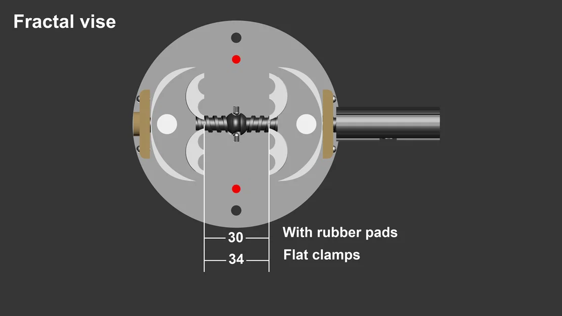 Fractal vise (ê-tô fractal) in 3D cho chi tiết nhỏ - Image 6