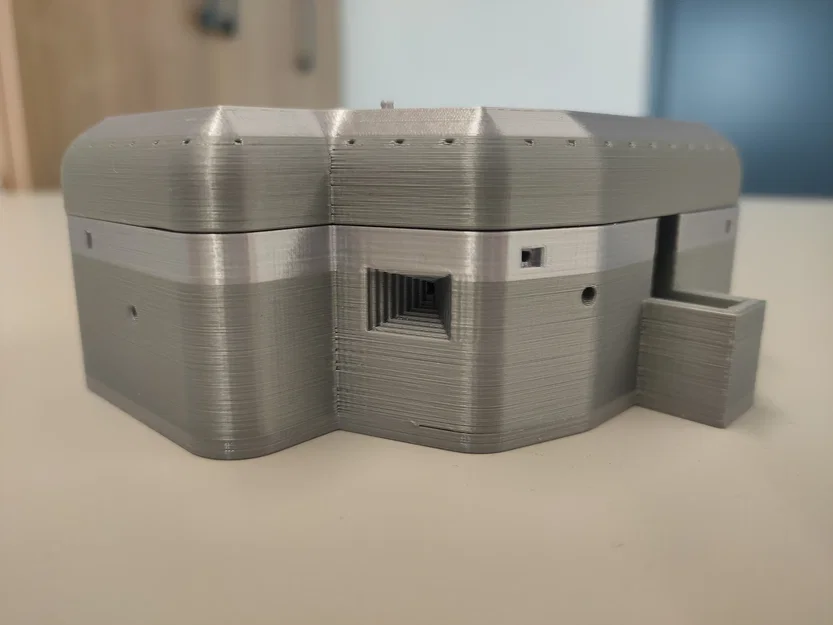 Mô hình 3D công trình phòng thủ quân sự Atyp Homok - Image 1