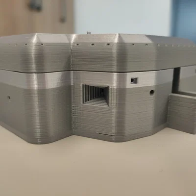 Mô hình 3D công trình phòng thủ quân sự Atyp Homok