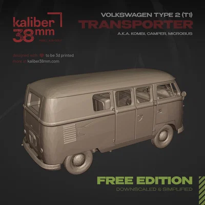 Volkswagen Type 2 (T1) “Transporter” (Kombi/Camper/Microbus) | Free edition