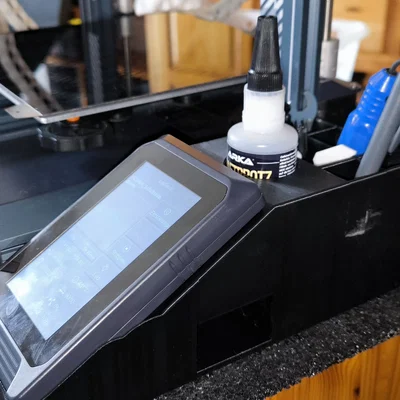 Giá đỡ màn hình Elegoo Neptune 4 kèm ngăn lưu trữ