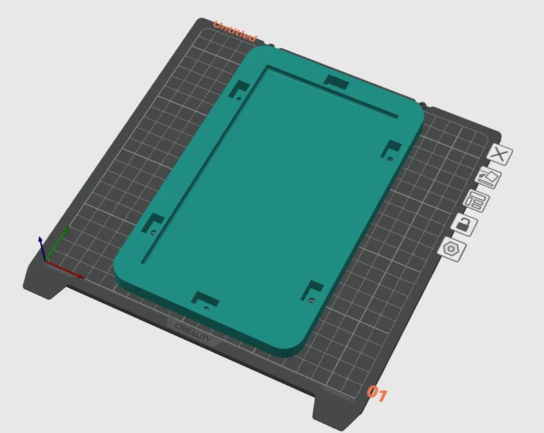 Nắp đậy bảo trì bộ tản nhiệt cho máy sấy Bosch và Siemens (3D Print) - Image 2