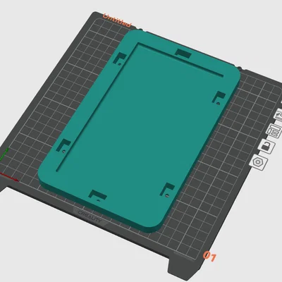 Nắp đậy bảo trì bộ tản nhiệt cho máy sấy Bosch và Siemens (3D Print)