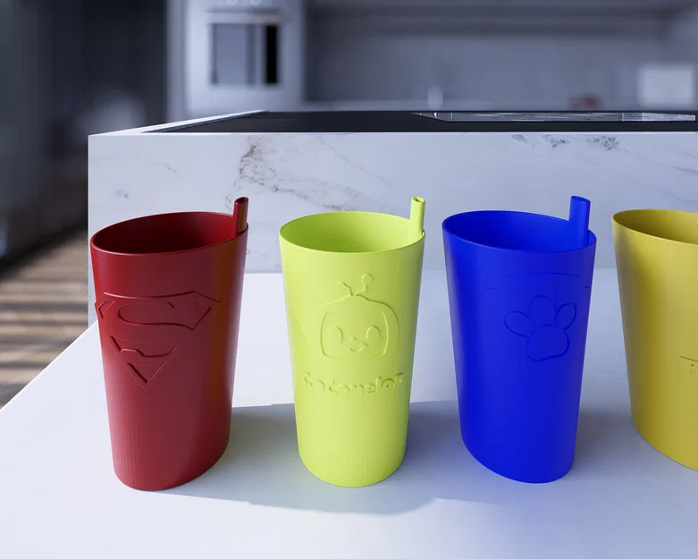 Ly/Cốc kèm Ống hút (Pipette) cho bé & dân mê cà phê/đồ uống - Image 1