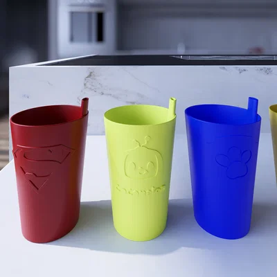 Ly/Cốc kèm Ống hút (Pipette) cho bé & dân mê cà phê/đồ uống