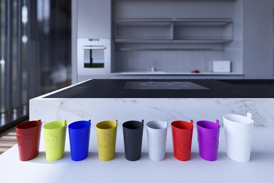 Ly/Cốc kèm Ống hút (Pipette) cho bé & dân mê cà phê/đồ uống - Image 2