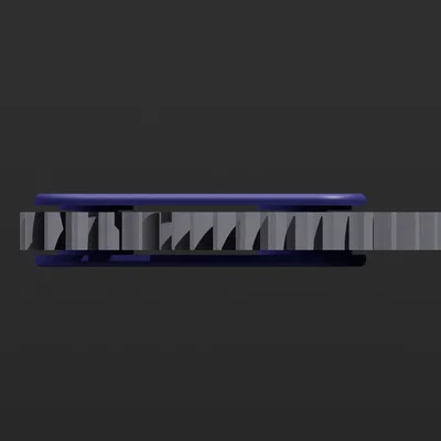 Đồ chơi Fidget bánh răng cơ khí 3D in tại nhà đơn giản