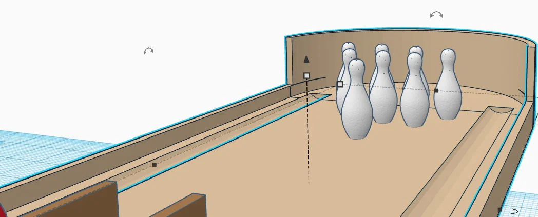Bộ trò chơi Bowling để bàn in 3D cực vui nhộn - Image 4