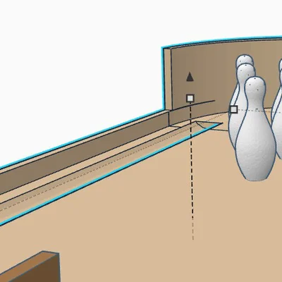 Bộ trò chơi Bowling để bàn in 3D cực vui nhộn
