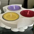 Khay nến thiên thần (Angel candle holder) trang trí bàn làm việc - Thumbnail 3