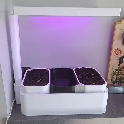Vườn trong nhà hỗ trợ đèn LED Grow Light