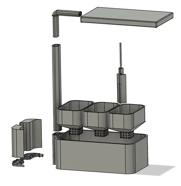 Vườn trong nhà hỗ trợ đèn LED Grow Light - Image 2