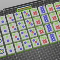Bộ quân bài Mạt Chược (Mahjong) 3D cho máy in nhiều màu - Thumbnail 2